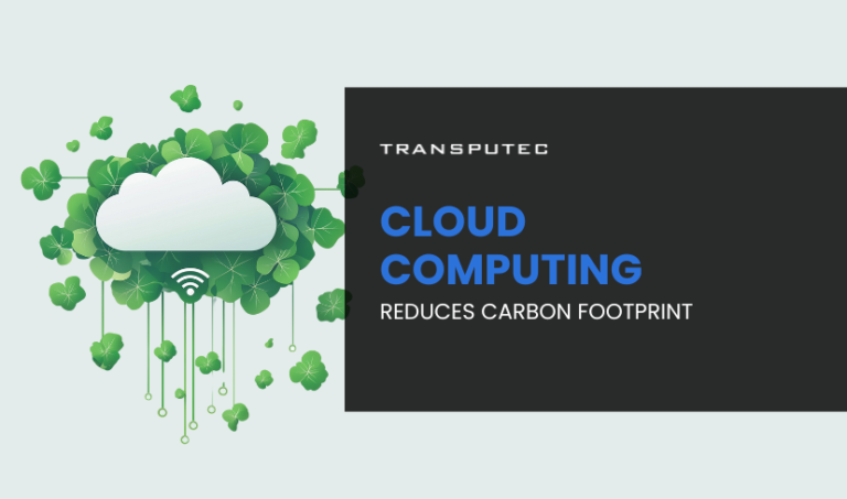 Cloud Computing Reduces Carbon Footprint